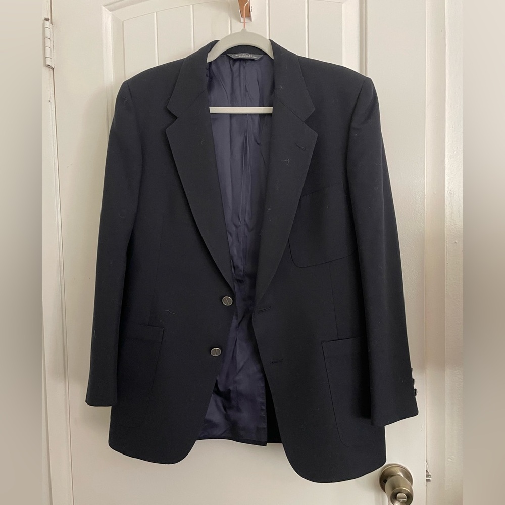 Christian Dior Navy Blazer in S/M